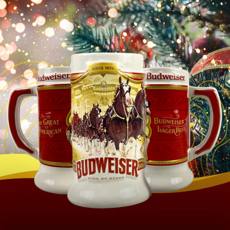 Product image 2 for Budweiser Limited-Edition 2024 Holiday Stein